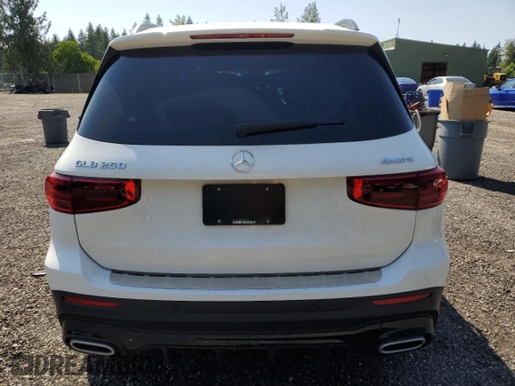 2024 Mercedes-Benz GLB 250 с VIN W1N4M4HB6RW379916, выставлен на аукционе Copart как лот 59392485 с пробегом 7 530 миль миль и Списание • Salvage title. История ставок и продаж доступна на DreamBid. Изображение 6.