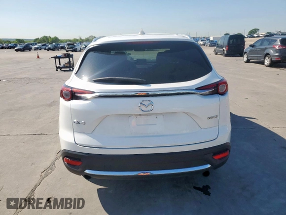 2020 Mazda CX-9 Grand Touring with VIN JM3TCADY4L0406627, listed as a Copart auction lot 50809845 with 19,387 mi miles and Salvage title. Bid and sale history available at DreamBid. Image 6.