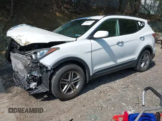 2017 Hyundai Santa Fe 2.4L with VIN 5XYZUDLB3HG441370, listed as a IAAI auction lot 42388929 with 97,441 mi miles and . Bid and sale history available at DreamBid. Image 2.
