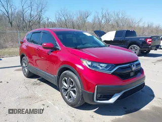 2022 Honda CR-V EX z VIN 7FARW1H5XNE021687, wystawiony jako IAAI lot #41764932 z przebiegiem 18 311 mil mil oraz . Historia ofert i sprzedaży dostępna na DreamBid. Obrazek 1.