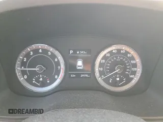 2022 Hyundai Venue SEL with VIN KMHRC8A39NU166129, listed as a Copart auction lot 49992155 with 29,775 mi miles and Salvage Title. Bid and sale history available at DreamBid. Image 9.