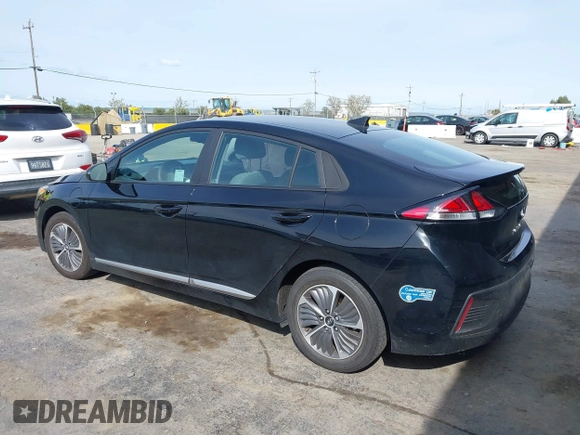 2021 Hyundai Ioniq SE with VIN KMHC65LD3MU249765, listed as a IAAI auction lot 41986977 with 63,363 mi miles and . Bid and sale history available at DreamBid. Image 3.