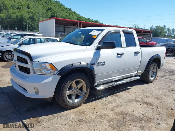 2013 Ram 1500 Tradesman with VIN 1C6RR7FT1DS556827, listed as a IAAI auction lot 39648092 with 138,342 mi miles. Bid and sale history available at carsss.com. Image 2.