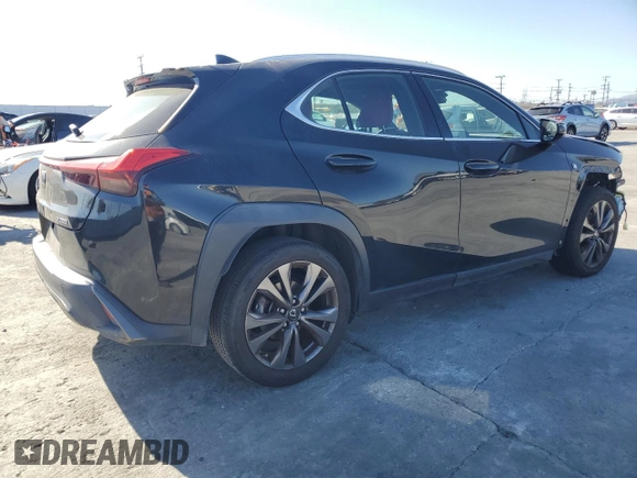 2019 Lexus UX 200 z VIN JTHY3JBH7K2005768, wystawiony jako Copart lot #46180135 z przebiegiem 78 108 mil mil oraz Szkoda całkowita • Salvage title. Historia ofert i sprzedaży dostępna na DreamBid. Obrazek 3.