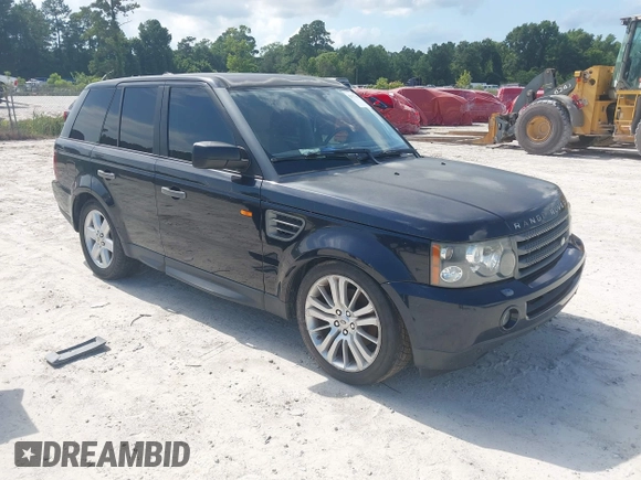 2008 Land Rover Range Rover Sport HSE with VIN SALSK25468A174051, listed as a IAAI auction lot 42537599 with 178,552 mi miles and . Bid and sale history available at DreamBid. Image 1.