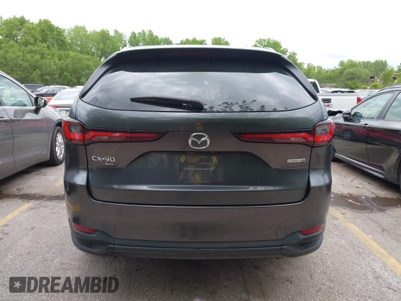 2024 Mazda CX-90 Preferred Plus with VIN JM3KKCHD3R1161534, listed as a IAAI auction lot 42170822 with 23,158 mi miles and . Bid and sale history available at DreamBid. Image 16.