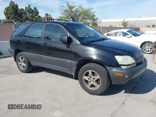 2001 Lexus RX 300 with VIN JTJGF10U610103718, listed as a IAAI auction lot 42033509 with 231,606 mi miles. Bid and sale history available at carsss.com. Image 1.