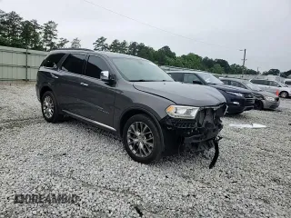 2014 Dodge Durango Citadel with VIN 1C4SDJET9EC435191, listed as a Copart auction lot 58572665 with 168,478 mi miles and Salvage title. Bid and sale history available at DreamBid. Image 15.