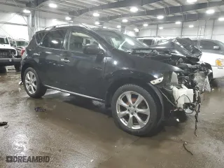 2013 Nissan Murano SL with VIN JN8AZ1MW7DW312578, listed as a Copart auction lot 45735875 with 159,093 mi miles and Salvage Title. Bid and sale history available at carsss.com. Image 4.