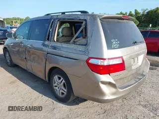2006 Honda Odyssey EX-L с VIN 5FNRL38656B411090, выставлен на аукционе IAAI как лот 42336092 с пробегом 214 963 миль миль и . История ставок и продаж доступна на DreamBid. Изображение 3.