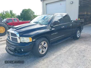 2005 Dodge 1500 SLT with VIN 1D7HA18D95J622472, listed as a IAAI auction lot 42201262 with 212,534 mi miles. Bid and sale history available at carsss.com. Image 2.