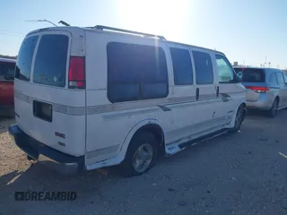 1998 GMC Savana Cargo Van YF7 with VIN 1GDFG15R3W1106752, listed as a IAAI auction lot 41728371 with 272,766 mi miles. Bid and sale history available at carsss.com. Image 4.