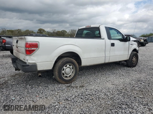 2012 Ford F-150 XL with VIN 1FTMF1CM4CKD12318, listed as a Copart auction lot 51497615 with Not provided miles and Salvage title. Bid and sale history available at DreamBid. Image 3.