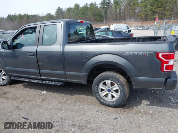 2018 Ford F-150 XL with VIN 1FTEX1EP0JFB47480, listed as a IAAI auction lot 41903286 with 85,206 mi miles and . Bid and sale history available at DreamBid. Image 14.