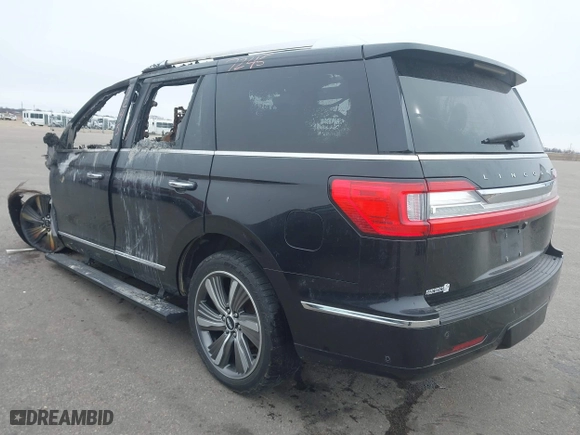 2019 Lincoln Navigator Reserve with VIN 5LMJJ2LT3KEL00715, listed as a IAAI auction lot 40647245 with 1 mi miles. Bid and sale history available at carsss.com. Image 3.