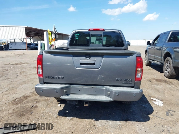 2019 Nissan Frontier SV with VIN 1N6AD0EV3KN795531, listed as a IAAI auction lot 41858856 with 105,950 mi miles and . Bid and sale history available at DreamBid. Image 17.