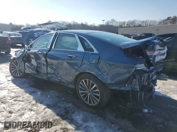 2019 Lincoln MKZ Standard with VIN 3LN6L5A99KR601773, listed as a Copart auction lot 89130415 with 60,857 mi miles and Salvage Title. Bid and sale history available at carsss.com. Image 2.