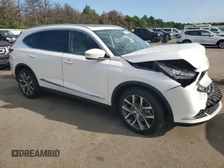 2024 Acura MDX w/Technology Package with VIN 5J8YE1H48RL011875, listed as a Copart auction lot 69590884 with 10,791 mi miles and Salvage Title. Bid and sale history available at carsss.com. Image 4.