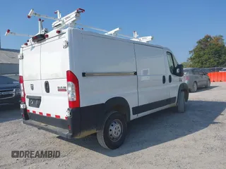 2021 Ram ProMaster Cargo with VIN 3C6LRVAG4ME553606, listed as a IAAI auction lot 40090330 with 78,836 mi miles and . Bid and sale history available at DreamBid. Image 4.