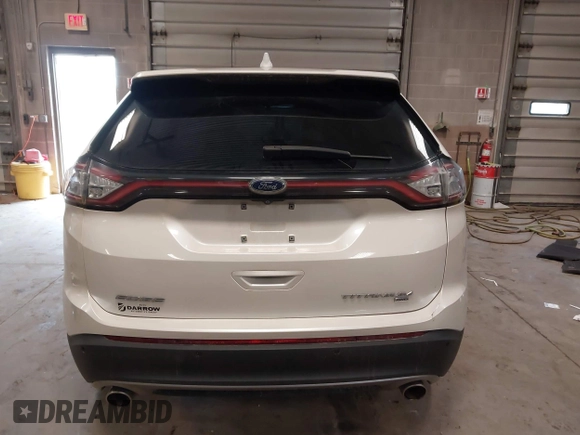 2017 Ford Edge Titanium z VIN 2FMPK4K85HBB25763, wystawiony jako IAAI lot #42085795 z przebiegiem 123 309 mil mil oraz . Historia ofert i sprzedaży dostępna na DreamBid. Obrazek 16.