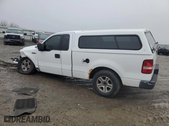 2005 Ford F-150 XL with VIN 1FTRF14W65NB44382, listed as a Copart auction lot 42992825 with 203,839 mi miles and Salvage Title. Bid and sale history available at carsss.com. Image 2.