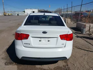 2010 Kia Forte EX with VIN KNAFU4A21A5056097, listed as a IAAI auction lot 41723648 with 40,588 mi miles. Bid and sale history available at carsss.com. Image 17.