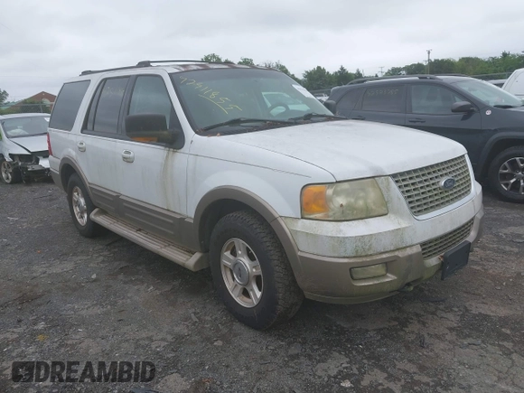 2004 Ford Expedition Eddie Bauer with VIN 1FMPU18L34LB29034, listed as a IAAI auction lot 42511855 with 218,043 mi miles and . Bid and sale history available at DreamBid. Image 1.