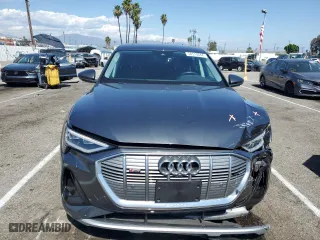 2021 Audi e-tron Sportback S line Premium Plus with VIN WA12AAGE6MB006032, listed as a Copart auction lot 54515044 with 26,980 mi miles. Bid and sale history available at carsss.com. Image 5.