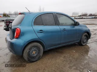 2017 Nissan Micra S with VIN 3N1CK3CP1HL241231, listed as a Copart auction lot 52914835 with 109,110 mi miles and Salvage Title. Bid and sale history available at DreamBid. Image 3.
