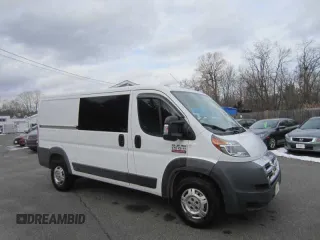 2017 Ram ProMaster Cargo with VIN 3C6TRVAG0HE521869, listed as a Copart auction lot 44081165 with 99,223 mi miles and Clean Title. Bid and sale history available at carsss.com. Image 1.