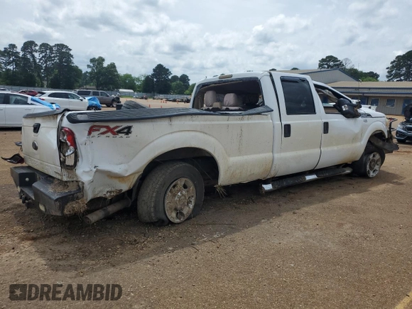 2013 Ford F-250 XL with VIN 1FT7W2B60DEA55468, listed as a Copart auction lot 54535265 with 391,803 mi miles and Salvage title. Bid and sale history available at DreamBid. Image 3.