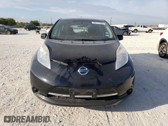 2015 Nissan LEAF SV with VIN 1N4AZ0CP3FC305864, listed as a Copart auction lot 70217143 with 48,257 mi miles. Bid and sale history available at carsss.com. Image 5.