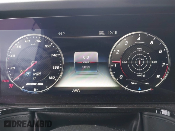 2023 Mercedes-Benz G with VIN W1NYC7HJ9PX480095, listed as a IAAI auction lot 40912493 with 5,055 mi miles. Bid and sale history available at carsss.com. Image 7.