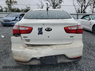 2016 Kia Rio LX with VIN KNADM4A36G6634181, listed as a Copart auction lot 85098834 with 138,763 mi miles and Salvage Title. Bid and sale history available at carsss.com. Image 6.