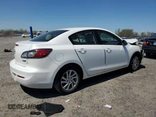 2012 Mazda 3 i Touring with VIN JM1BL1V80C1678931, listed as a Copart auction lot 52407085 with 124,681 mi miles and Clean Title. Bid and sale history available at carsss.com. Image 3.