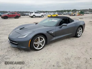 2014 Chevrolet Corvette 3LT with VIN 1G1YF3D70E5127778, listed as a Copart auction lot 41439415 with 38,572 mi miles and Salvage Title. Bid and sale history available at carsss.com. Image 1.