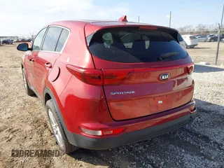 2017 Kia Sportage LX with VIN KNDPMCACXH7242679, listed as a IAAI auction lot 41448863 with 94,288 mi miles and . Bid and sale history available at DreamBid. Image 3.