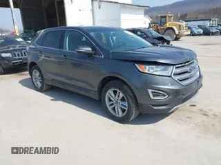 2018 Ford Edge SEL with VIN 2FMPK4J88JBB90758, listed as a IAAI auction lot 41803287 with 122,881 mi miles. Bid and sale history available at carsss.com. Image 1.