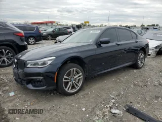 2018 BMW 7 Series ALPINA B7 xDrive with VIN WBA7F2C5XJG423609, listed as a Copart auction lot 73530954 with 63,190 mi miles and Salvage Title. Bid and sale history available at carsss.com. Image 1.