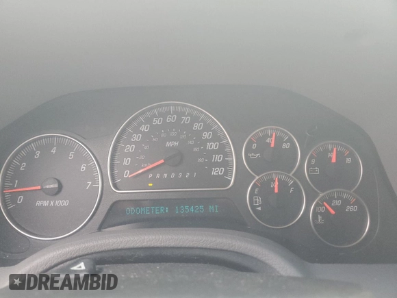 2007 GMC Envoy Denali with VIN 1GKET63MX72104660, listed as a Copart auction lot 86455494 with 135,425 mi miles and Clean Title. Bid and sale history available at carsss.com. Image 9.