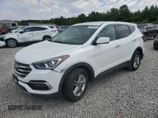 2017 Hyundai Santa Fe 2.4L z VIN 5XYZT3LB2HG418952, wystawiony jako Copart lot #63643265 z przebiegiem 133 422 mil mil oraz Szkoda całkowita • Salvage title. Historia ofert i sprzedaży dostępna na DreamBid. Obrazek 1.