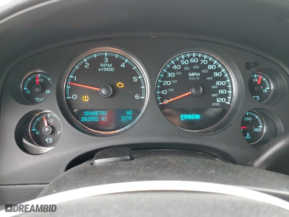 2009 Chevrolet Suburban LT w/2LT with VIN 1GNFC26069R266658, listed as a Copart auction lot 50842325 with 202,852 mi miles and Clean Title. Bid and sale history available at carsss.com. Image 9.