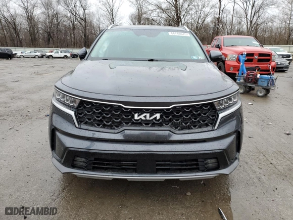2023 Kia Sorento Hybrid EX with VIN KNDRHDLG7P5168800, listed as a Copart auction lot 44146615 with 67,005 mi miles and Salvage Title. Bid and sale history available at carsss.com. Image 5.