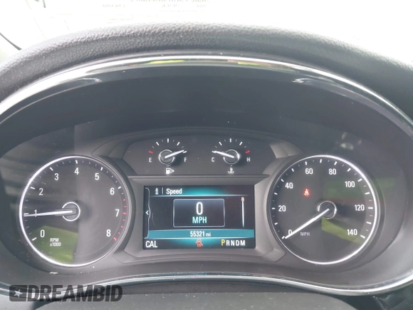 2018 Buick Encore Preferred with VIN KL4CJASB7JB701262, listed as a IAAI auction lot 41717933 with 55,321 mi miles. Bid and sale history available at carsss.com. Image 7.