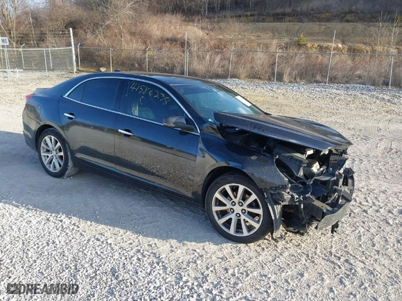2014 Chevrolet Malibu LTZ with VIN 1G11H5SL4EF284635, listed as a IAAI auction lot 41586238 with 202,769 mi miles. Bid and sale history available at carsss.com. Image 1.