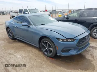 2024 Ford Mustang EcoBoost with VIN 1FA6P8TH0R5146037, listed as a IAAI auction lot 42254982 with 9,061 mi miles and . Bid and sale history available at DreamBid. Image 1.