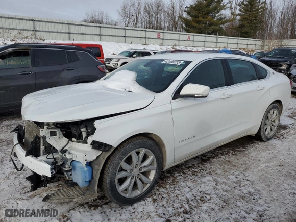 2020 Chevrolet Impala LT with VIN 2G11Z5S35L9102685, listed as a Copart auction lot 42409255 with 81,262 mi miles and Salvage Title. Bid and sale history available at carsss.com. Image 1.
