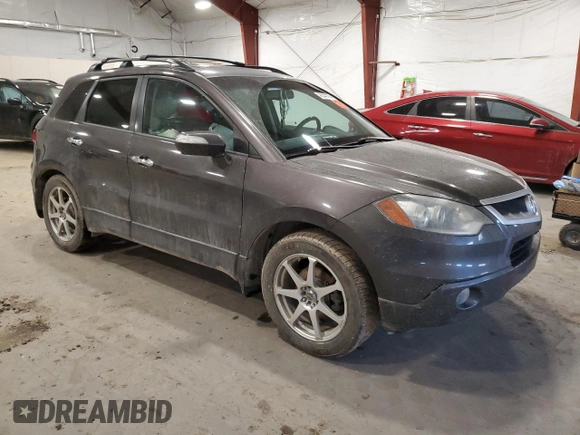 2009 Acura RDX Technology z VIN 5J8TB18549A005000, wystawiony jako Copart lot #48540105 z przebiegiem Nie podano mil oraz Szkoda całkowita • Salvage title. Historia ofert i sprzedaży dostępna na DreamBid. Obrazek 4.