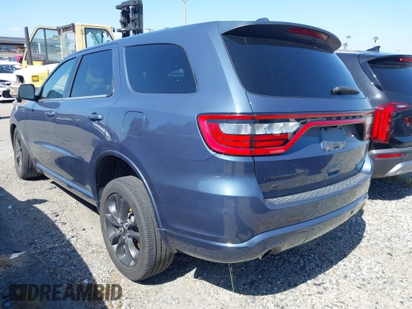 2021 Dodge Durango GT Plus with VIN 1C4RDJDG0MC766338, listed as a IAAI auction lot 41685520 with 37,683 mi miles. Bid and sale history available at carsss.com. Image 3.
