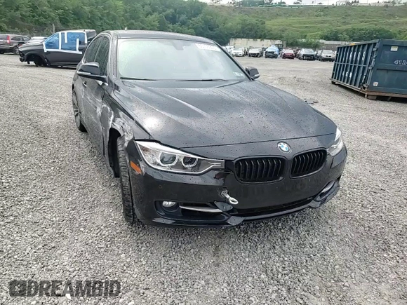 2015 BMW 3 Series 335i xDrive with VIN WBA3B9G53FNR93872, listed as a Copart auction lot 60105305 with 45,776 mi miles and Salvage title. Bid and sale history available at DreamBid. Image 13.